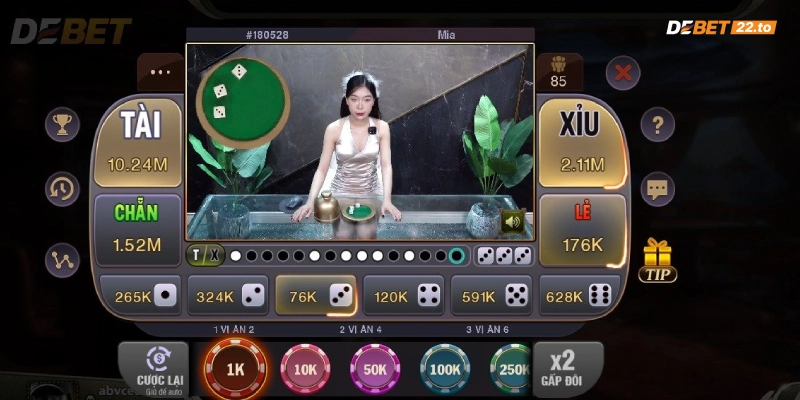 Đôi nét về game tài xỉu Debet